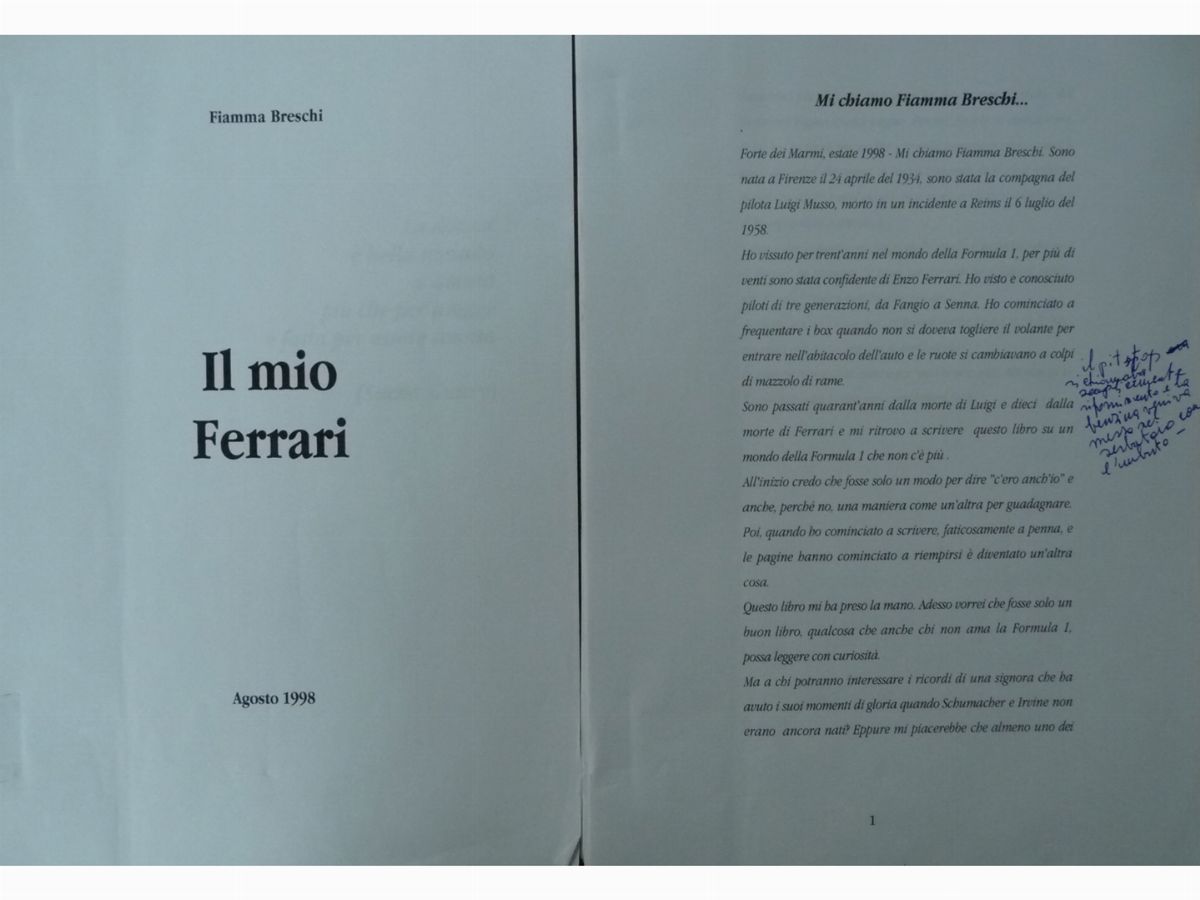 Adesivi e decalcomanie originali Ferrari - Asta Fiamma Breschi: La Signora  della Formula 1 - Associazione Nazionale - Case