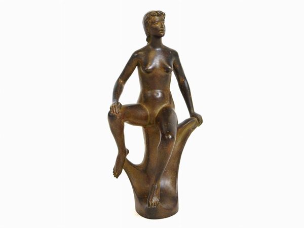 Delio Granchi : Female Nude 1955  ((1910-1997))  - Auction Modern and Contemporary Art - IV - Maison Bibelot - Casa d'Aste Firenze - Milano