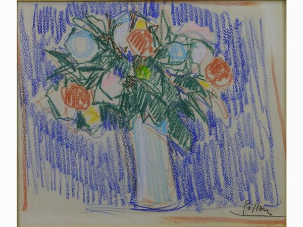 Silvio Polloni - Flowers in a Vase
