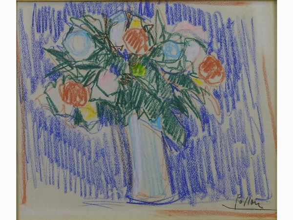 Silvio Polloni - Flowers in a Vase