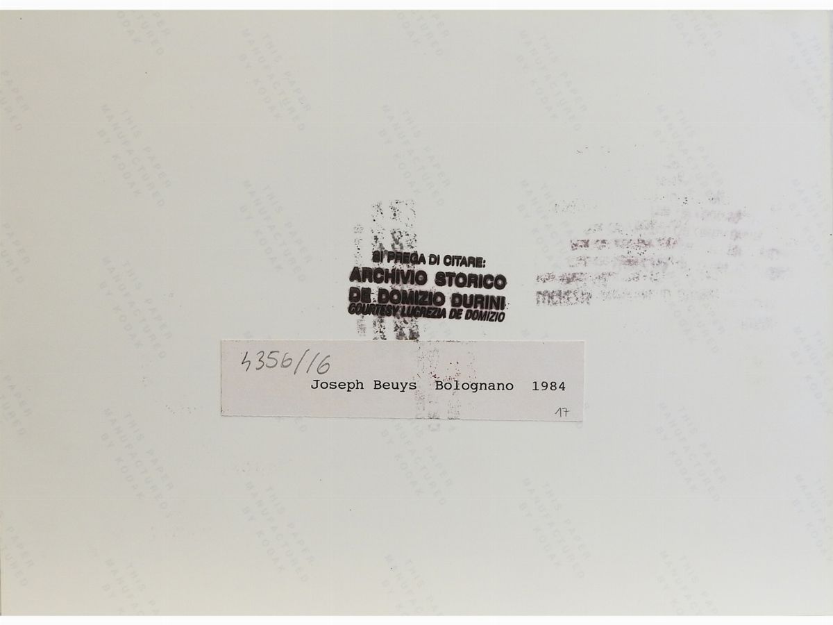 Joseph Beuys - Bolognano 1975