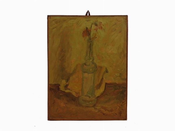 Nino Caff&#232; : Flower in a Bottle 1930s  ((1909-1975))  - Auction Modern and Contemporary Art - IV - Maison Bibelot - Casa d'Aste Firenze - Milano