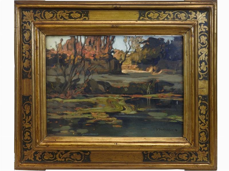 Maceo Casadei - Paesaggio Fluviale