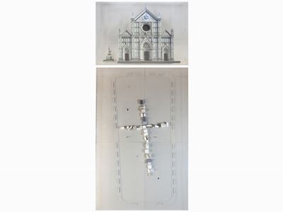Progetto per Istallazione in Piazza Santa Croce, Firenze