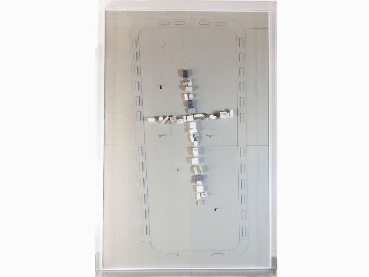 Mimmo Paladino - Progetto per Istallazione in Piazza Santa Croce, Firenze