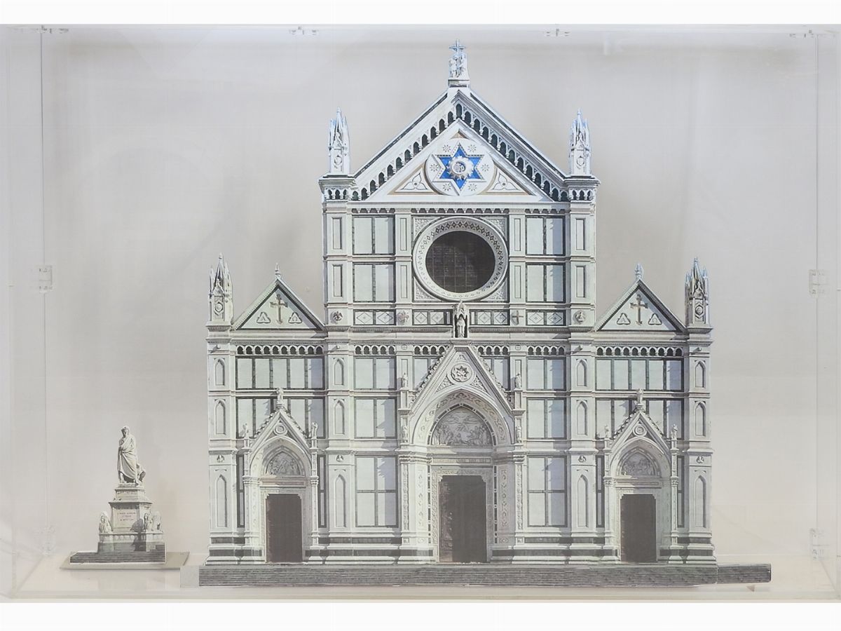 Mimmo Paladino - Progetto per Istallazione in Piazza Santa Croce, Firenze