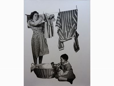 Il Bucato, Fotocollage 1939