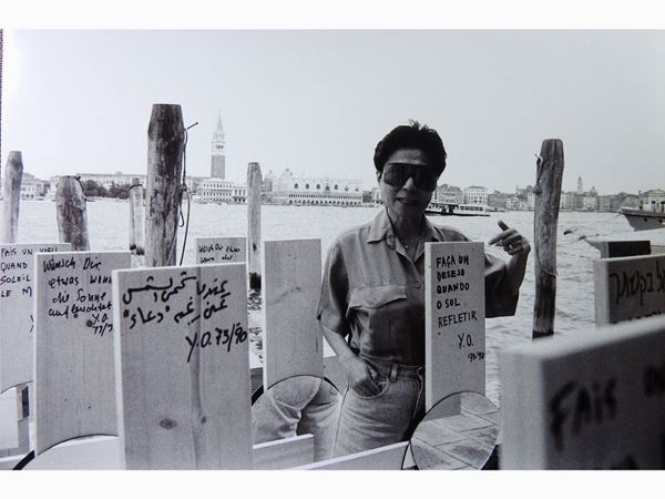 Fabrizio Garghetti - Yoko Ono, Ubi Fluxus, ex Granai della Repubblica a Venezia 1990
