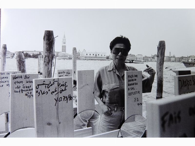 Fabrizio Garghetti - Yoko Ono, Ubi Fluxus, Ex Granai della Repubblica a Venezia 1990
