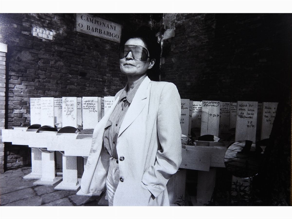 Fabrizio Garghetti - Yoko Ono, Ubi Fluxus, Ex Granai della Repubblica a Venezia 1990