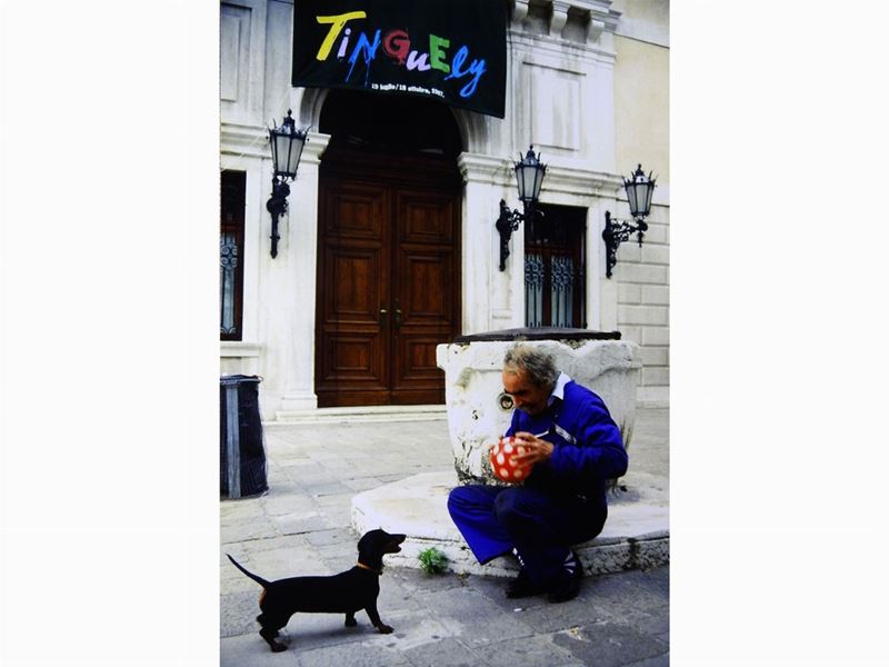 Fabrizio Garghetti - Jjean Tinguely, Palazzo Grassi a Venezia 1987