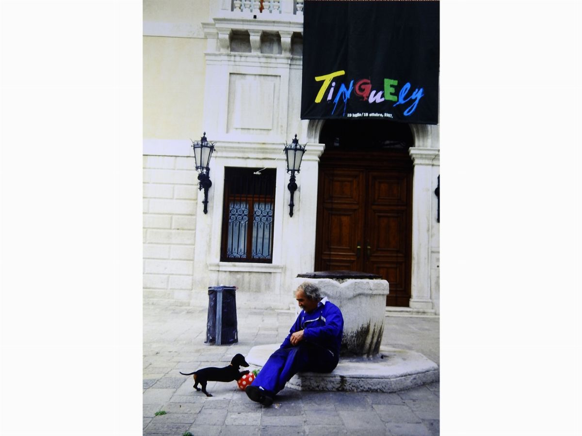 Fabrizio Garghetti - Jjean Tinguely, Palazzo Grassi a Venezia 1987