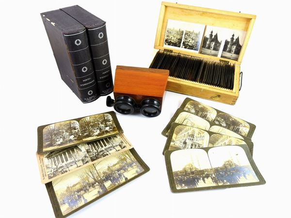 Lot of stereophotographic objects