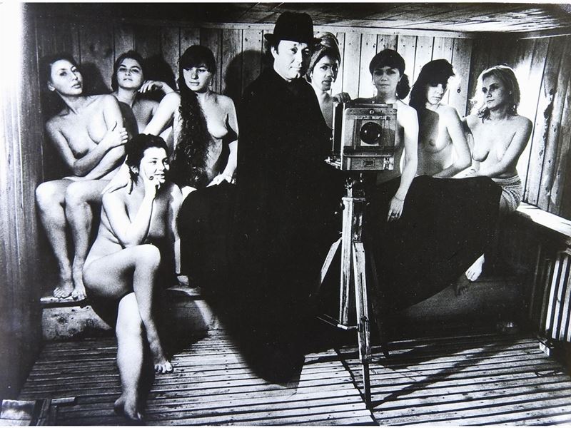Sergei Vasiliev - Sauna in un Villaggio Russo, Autoritratto 1981