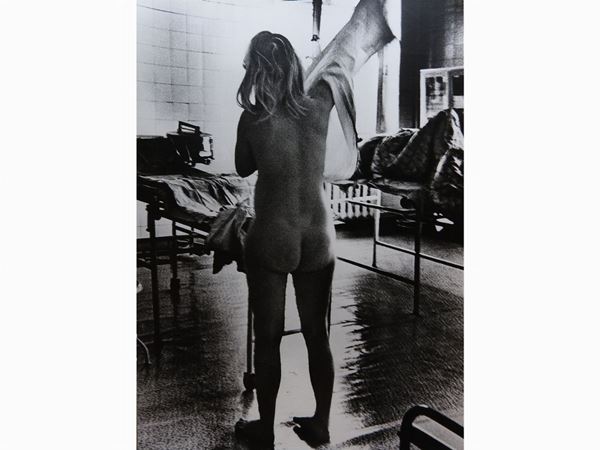 Sergei Vasiliev : Sauna in un villaggio russo 1981  - Asta Un viaggio nella Fotografia d'autore - Maison Bibelot - Casa d'Aste Firenze - Milano