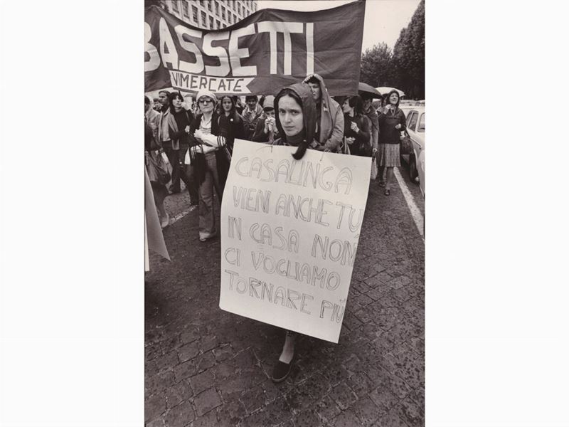 Vezio Sabatini - Femministe in Corteo 1977