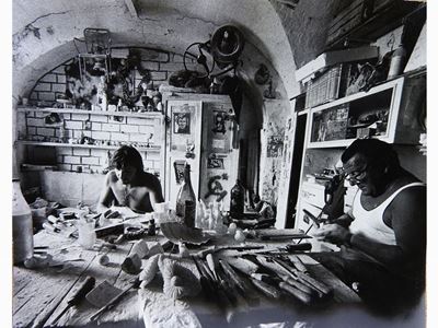 Bottega di Alabastro, Volterra 1976