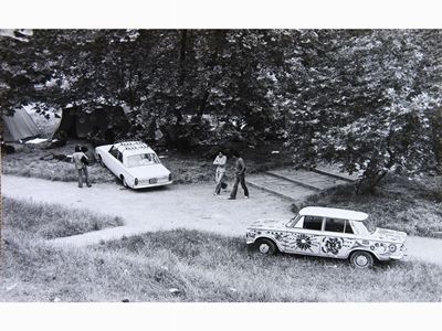 Hippies al Parco Lambro, Milano 1974