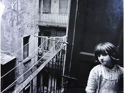 Ritratto di Bambina al Balcone 1970
