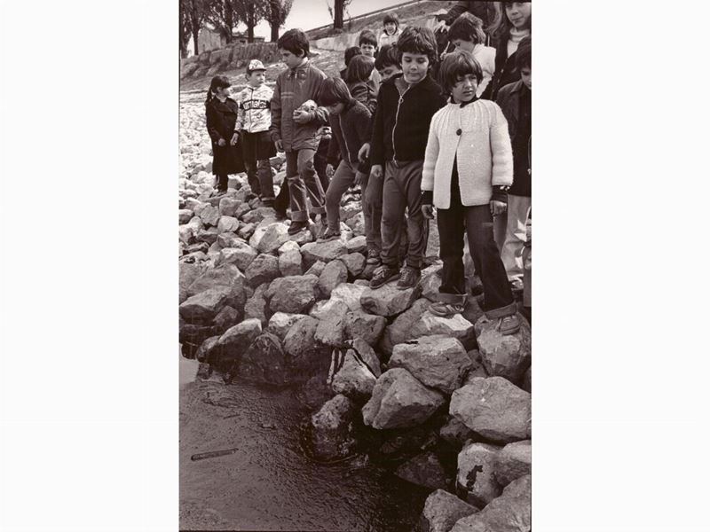 Alberto Roveri - Il Pò Inquinato dal Greggio 1980