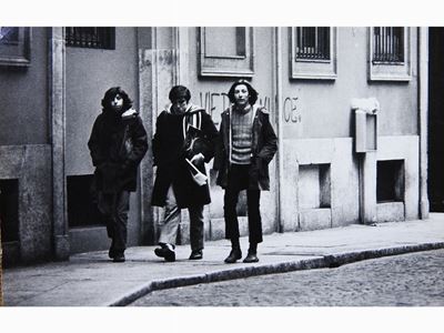 Tre Giovani a Passeggio 1970