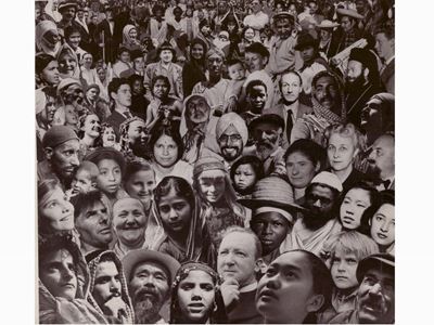 Folla, Fotocollage 1952