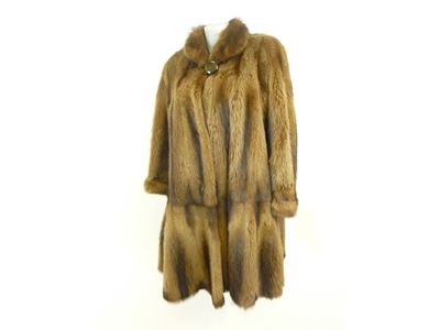 Cappotto in Pelliccia di Puzzola