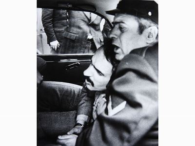 Arresto di Renato Curcio (?) 1975