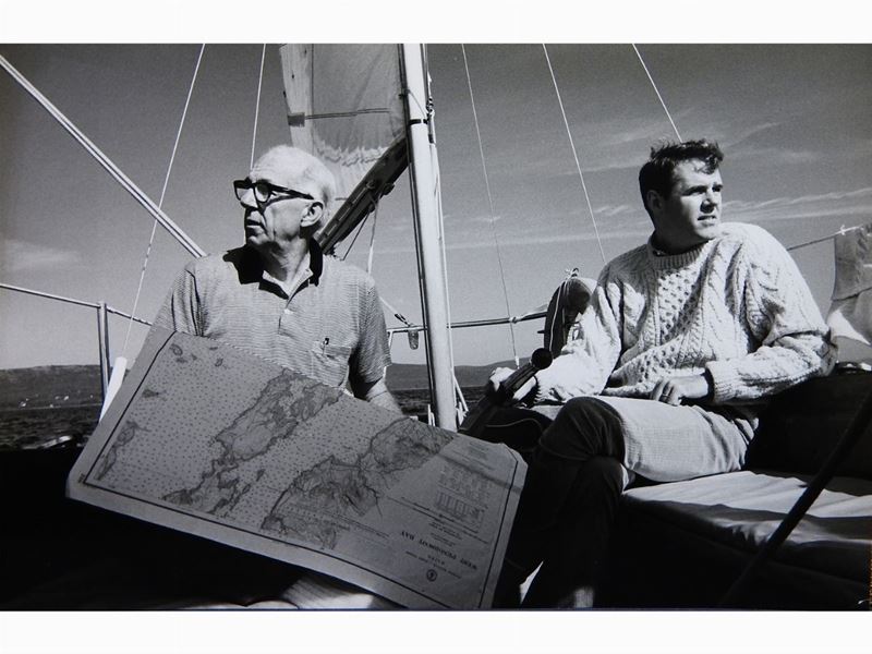 H. Spencer - Benjamin Spock in Barca a Vela 1974