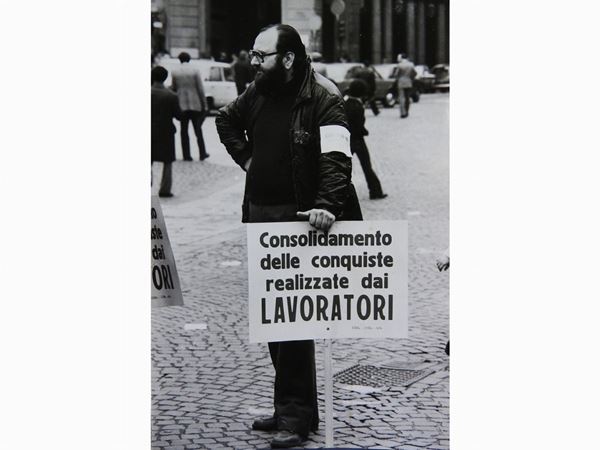 Foto Attualit&#224; Emme di Turchetto Giuseppe - Sciopero 1978