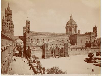 Vedute di Palermo 1890 Circa
