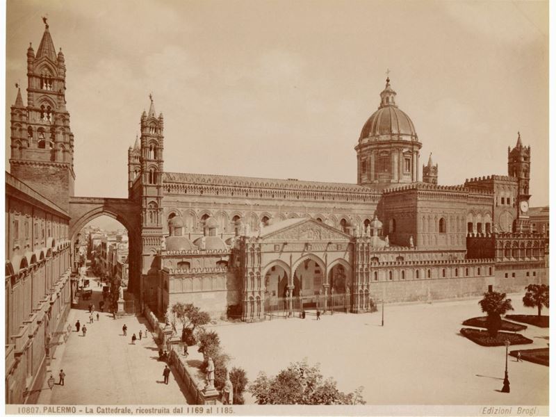 Edizioni Brogi (1864-1950) - Vedute di Palermo 1890 Circa