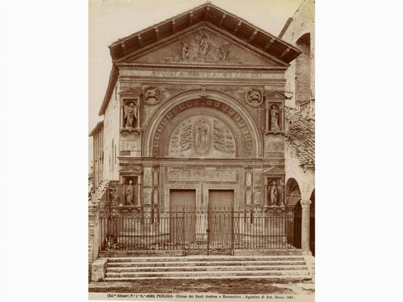 Edizioni Brogi (1864-1950), Ed. Alinari (1854) - Vedute Dell'umbria 1890 Circa
