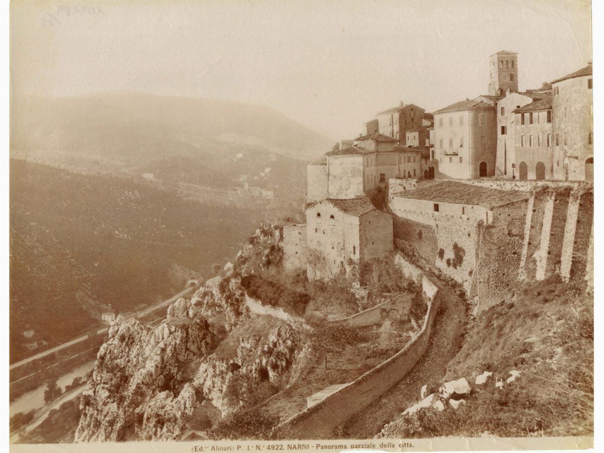 Edizioni Brogi (1864-1950), Ed. Alinari (1854) - Vedute Dell'umbria 1890 Circa