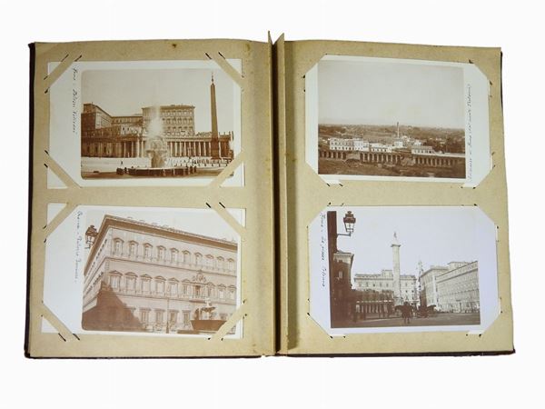 Photo Postcards Album, Italy 1904-1912 circa