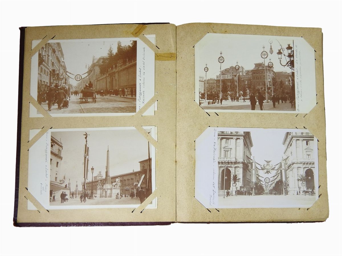 Album di Fotocartoline, Italia 1904-1912 Circa
