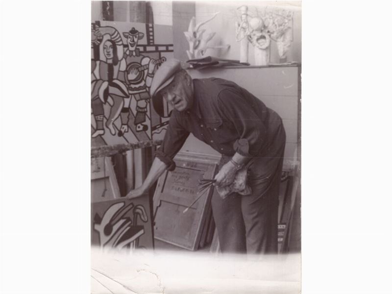 Germaine Nordmann - Ritratto di Fernand Léger 1950 Circa