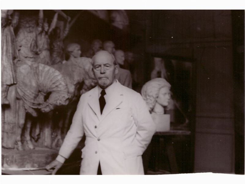 Germaine Nordmann - Ritratto di Paul Landowski 1950 Circa