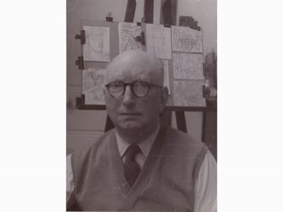 Ritratto di Marcel Gromaire 1950 Circa