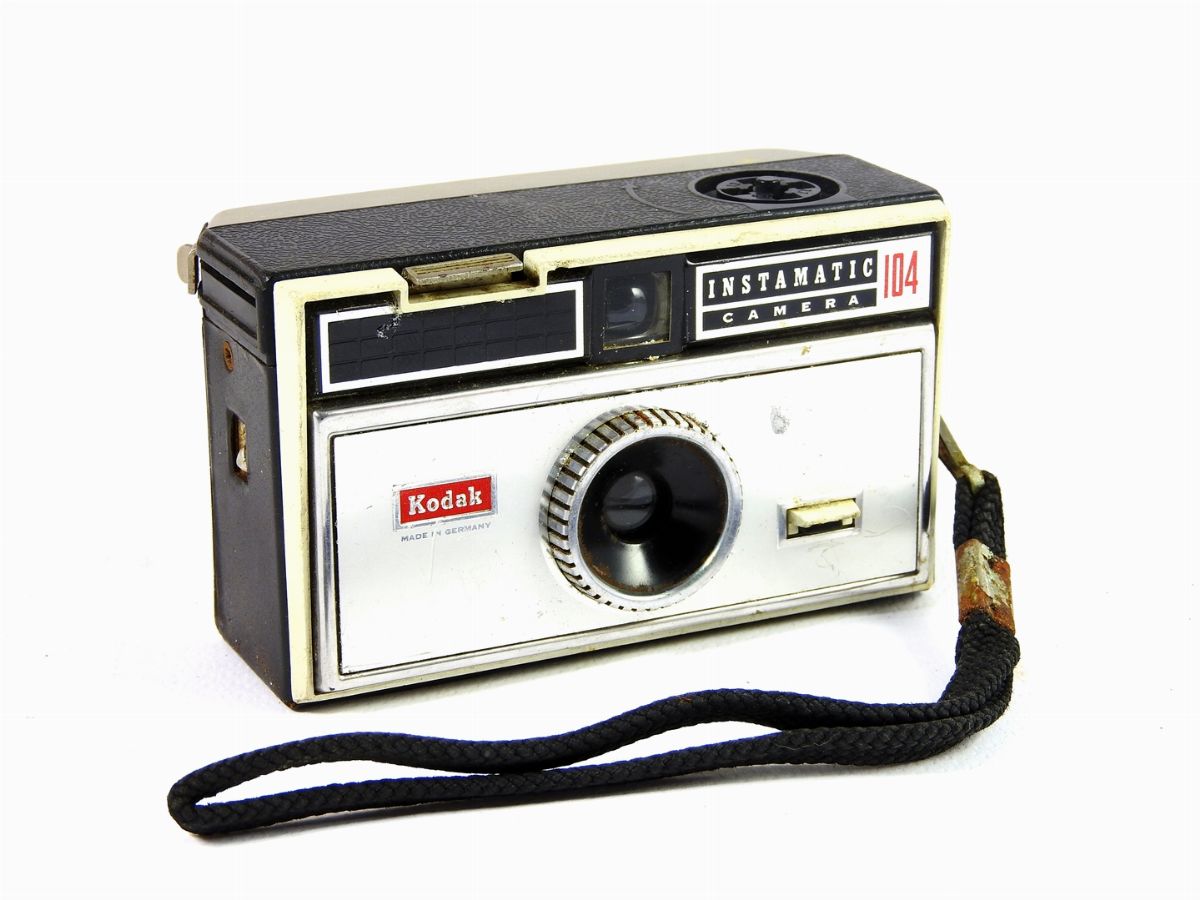 Kodak Instamatic Camera 104 1960/1970 e Ferrania Lince