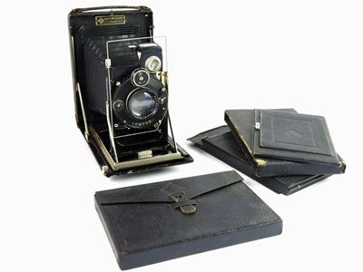 Kw (kamerawerkstatte)): Patent Etui 9x12 1921