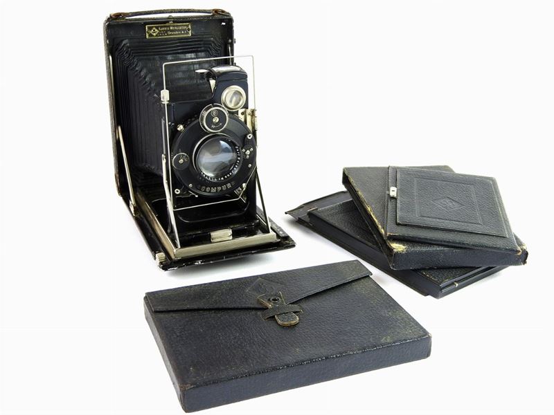 Kw (kamerawerkstatte)): Patent Etui 9x12 1921
