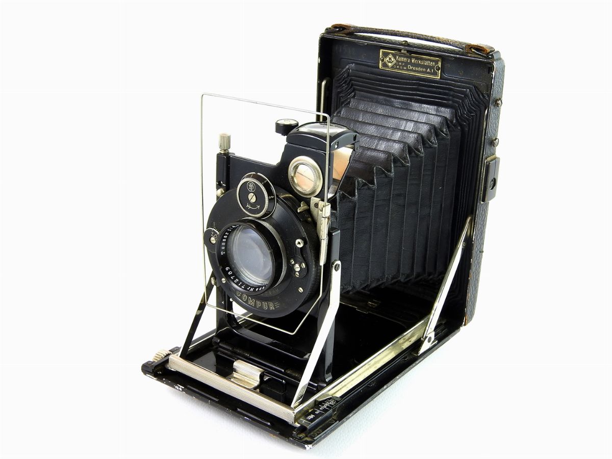 Kw (kamerawerkstatte)): Patent Etui 9x12 1921