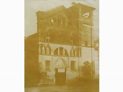 Facciata di Chiesa 1848 Circa