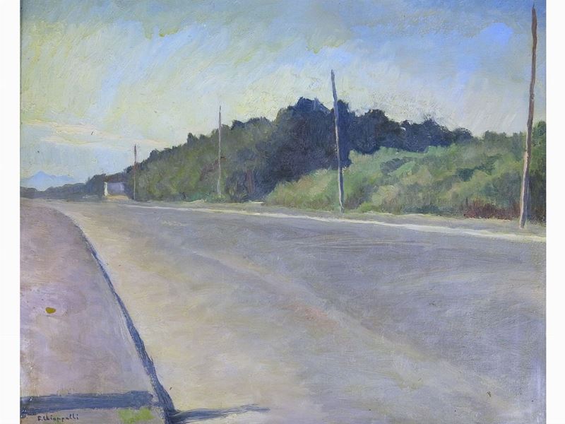 Francesco Chiappelli - Scorcio di Strada