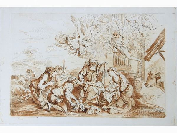 Francesco Bartolozzi - The Adoration of The Shepherds