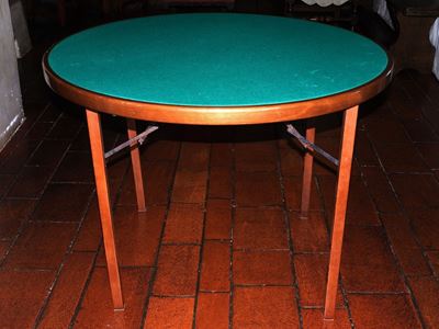 Tavolino Rotondo da Gioco