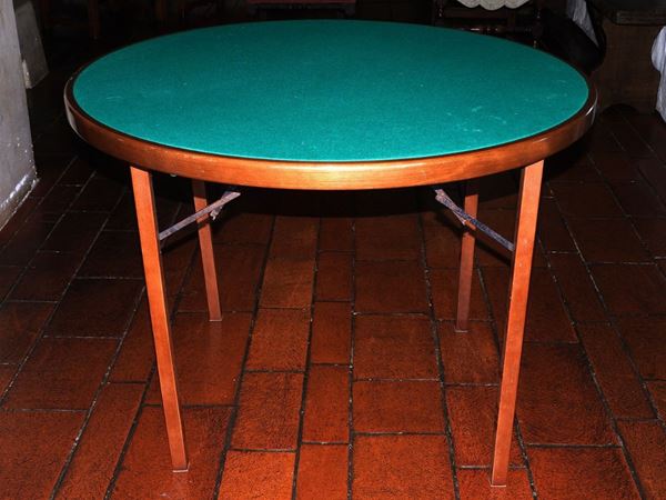 Tavolino rotondo da gioco  - Asta Un antico casale: arredi e collezioni - I - II - Maison Bibelot - Casa d'Aste Firenze - Milano