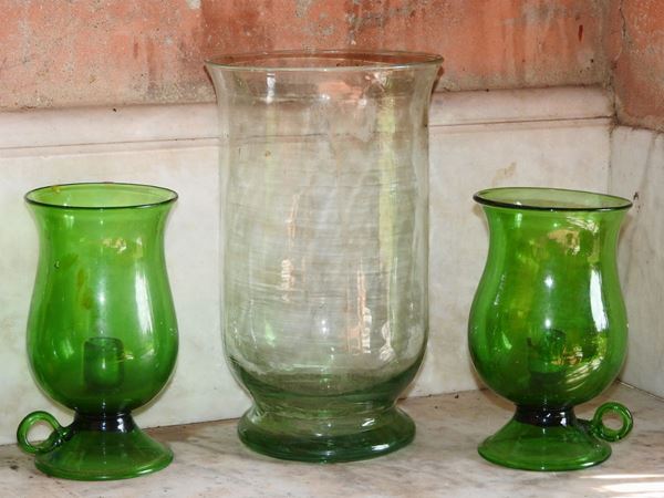 Lot of Glass Objects  - Auction An antique casale: Furniture and Collections - I - II - Maison Bibelot - Casa d'Aste Firenze - Milano