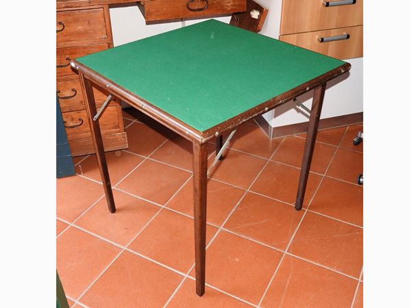 Tavolino da gioco quadrato  - Asta Un antico casale: arredi e collezioni - I - II - Maison Bibelot - Casa d'Aste Firenze - Milano